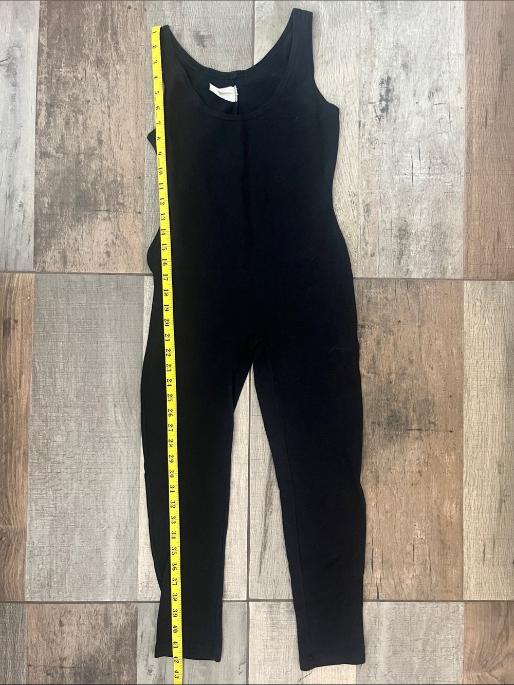 Black Sleeveless Ribbed Jumpsuit - Women's One-Piece